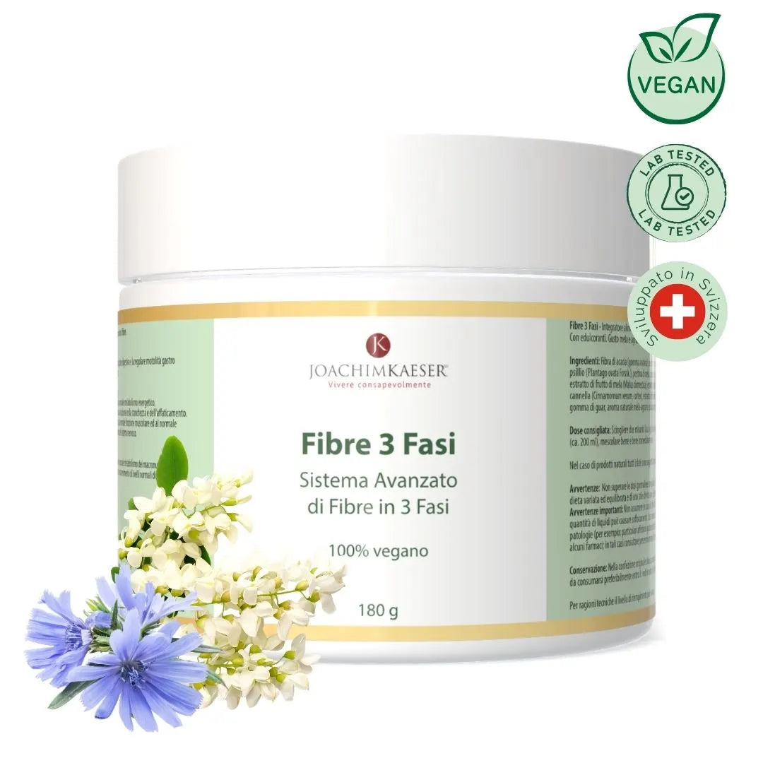 Fibre 3 Fasi - con 6 fonti di fibre naturali