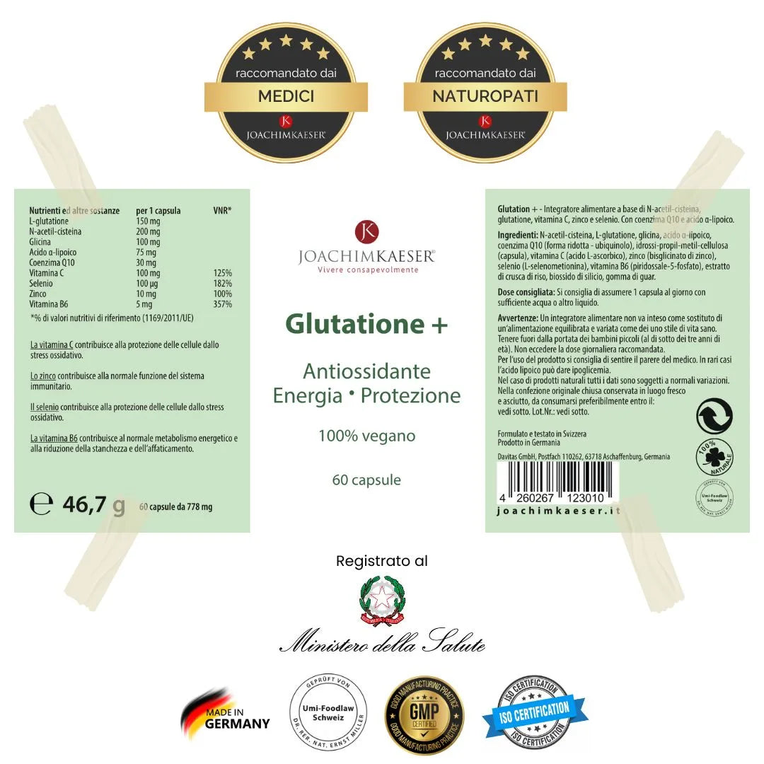Glutatione +