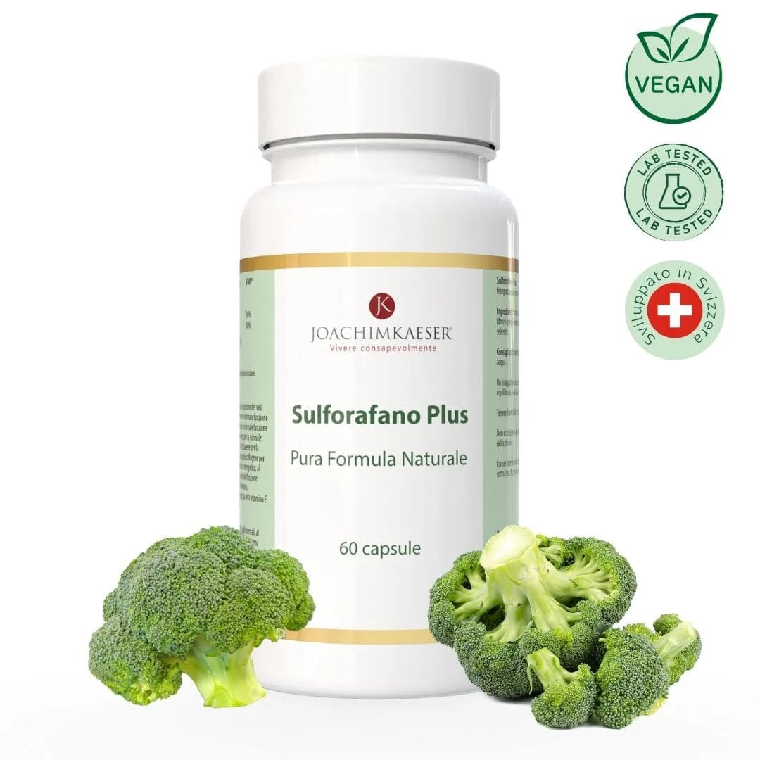 Sulforafano Plus – 100 mg di sulforafano per disintossicazione e protezione cellulare