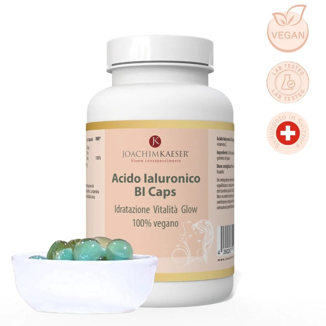 Acido Ialuronico BI Caps – Idratazione profonda e anti-age con 650 mg