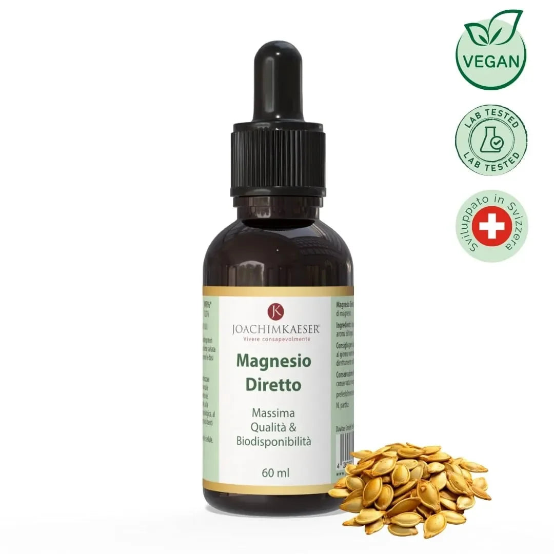 Magnesio Diretto - Idrosolubile, colloidale e altamente biodisponibile