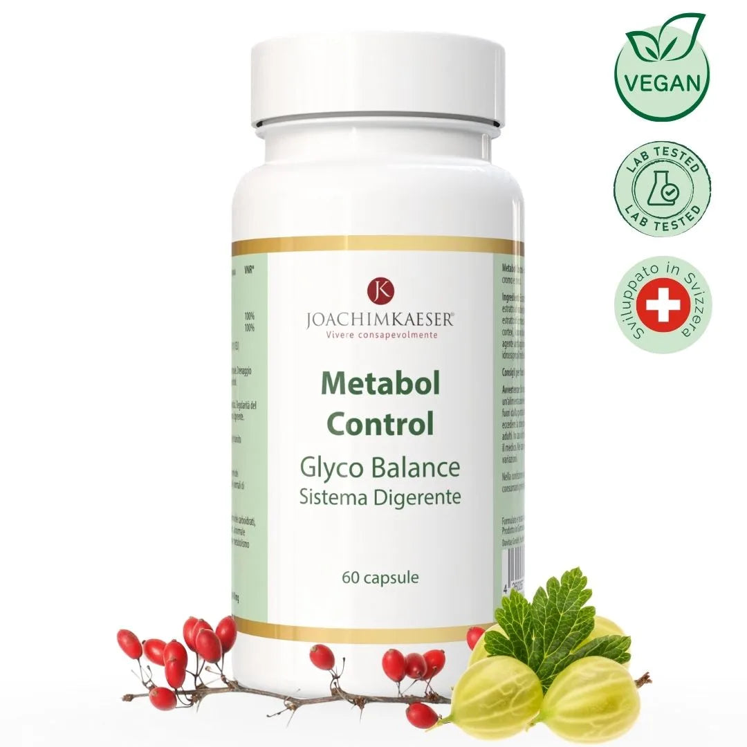 Metabol Control – Per la produzione naturale di GLP-1 con gelso bianco, crespino e cromo