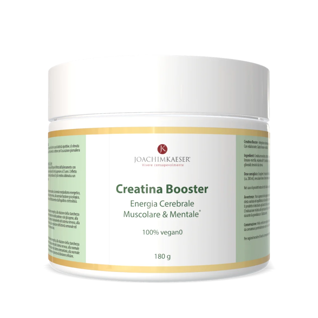 Creatina Booster | Energia Cerebrale, Muscolare & Mentale