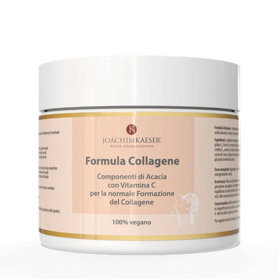 Formula Collagene di Acacia – Vegana, con vitamina C e acido ialuronico