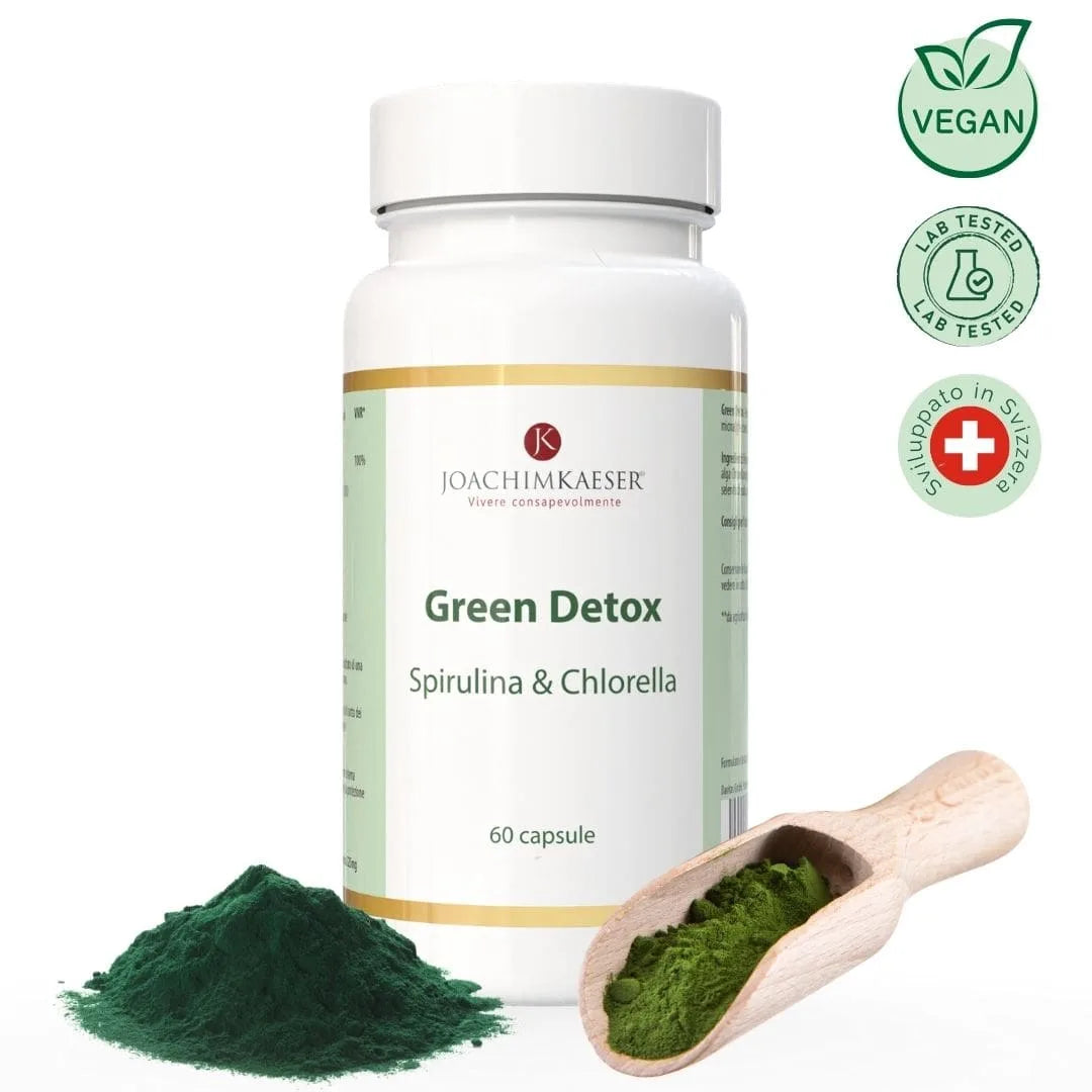 Green Detox – Depurazione e difese con chlorella, spirulina e selenio