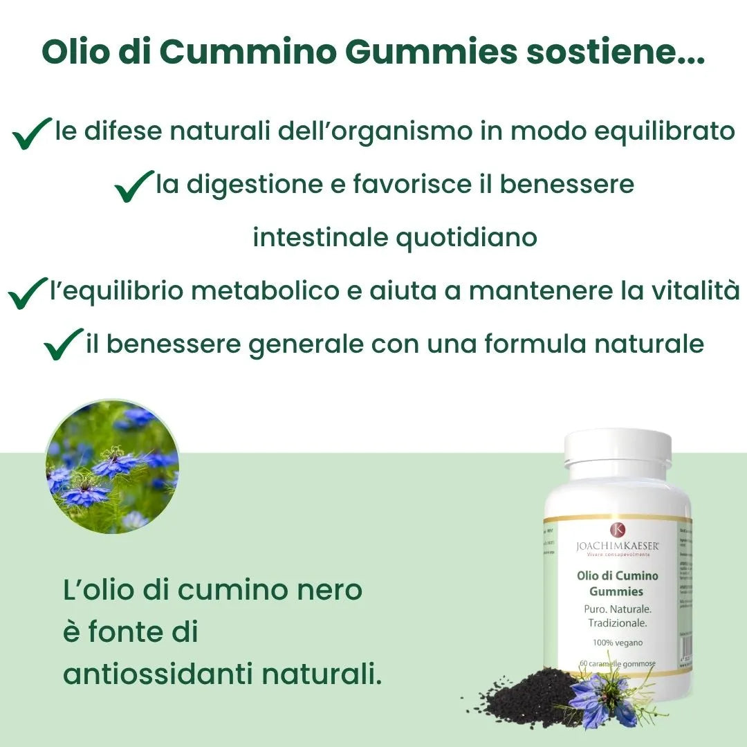 Olio di cumino Gummies