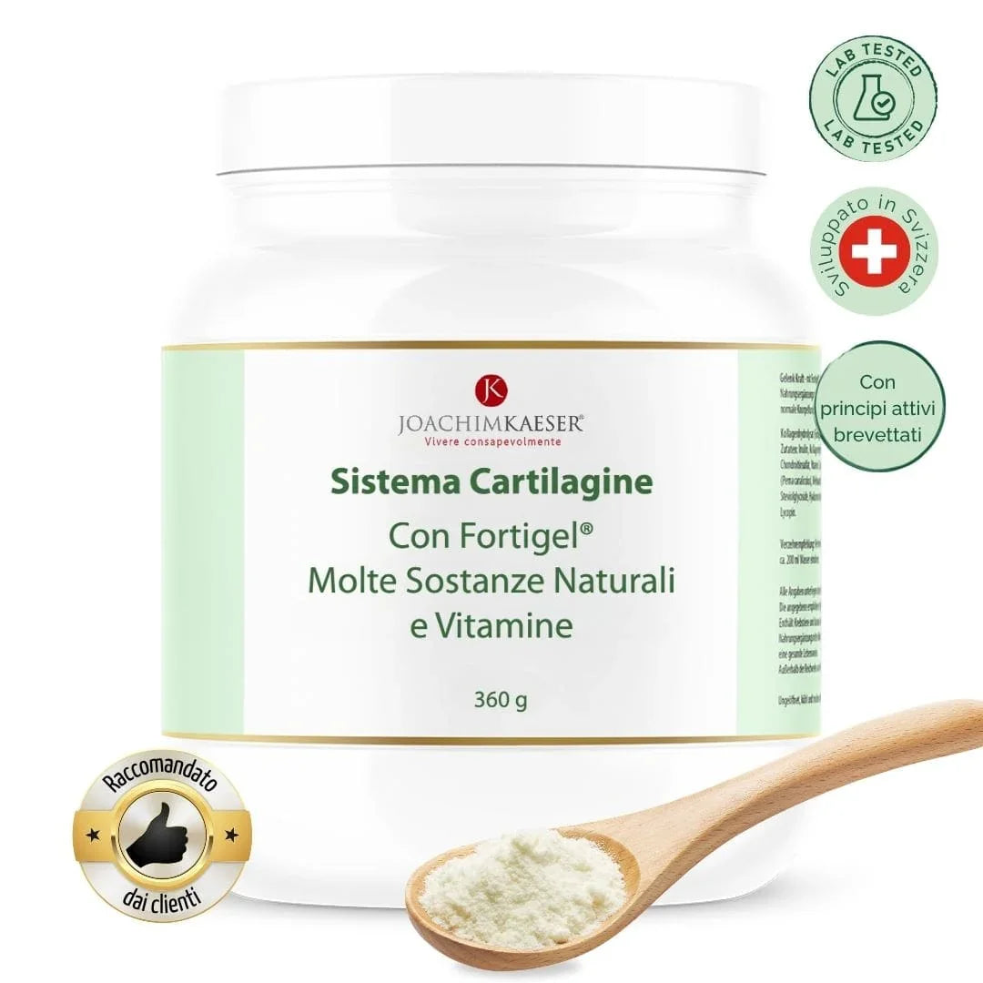 Sistema Cartilagine – Con Fortigel®, condroitina, glucosamina e MSM