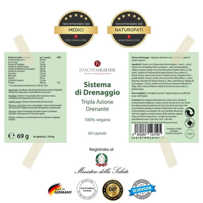 Sistema di Drenaggio | Tripla Azione Drenante