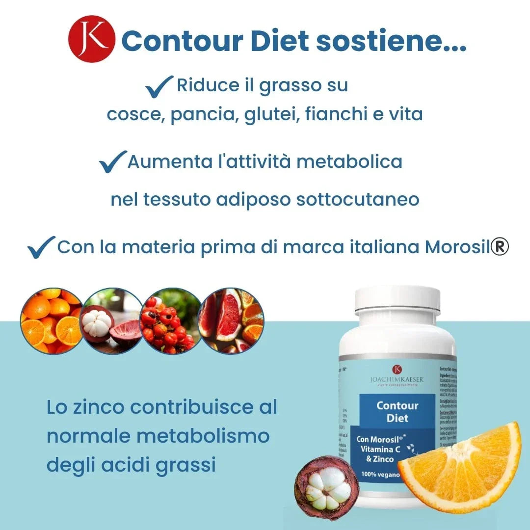 Contour Diet - Formula per la silhouette con Morosil®