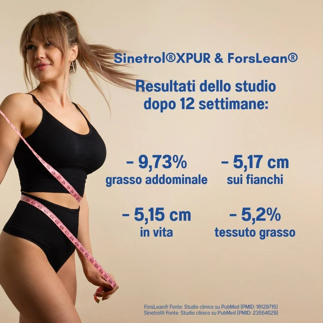Thermo Max Forte - Formula per il grasso viscerale con Sinetrol® e ForsLean®