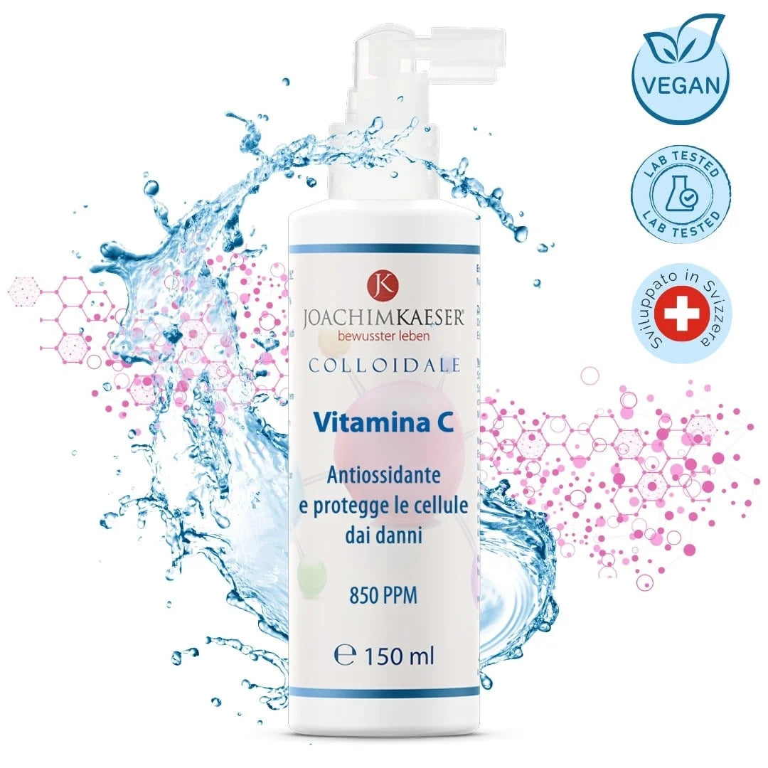 Vitamina C Colloidale – 80 mg di vitamina C in spray per difese ed energia